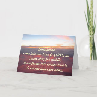 Tarjeta Algunas personas