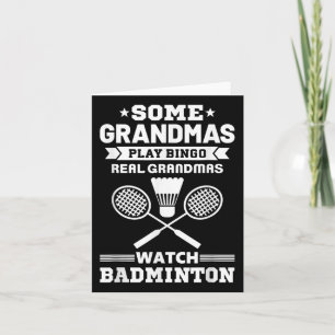 Tarjeta Algunos Abuelos Juegan Bingo Real Grandmas Watch B