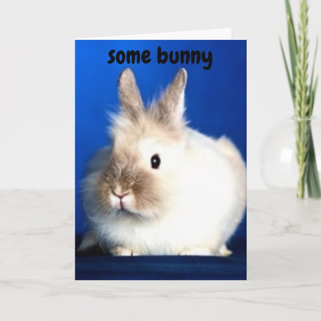 TARJETA ALGUNOS BUNNY AMAN "TÚ" (Anverso)