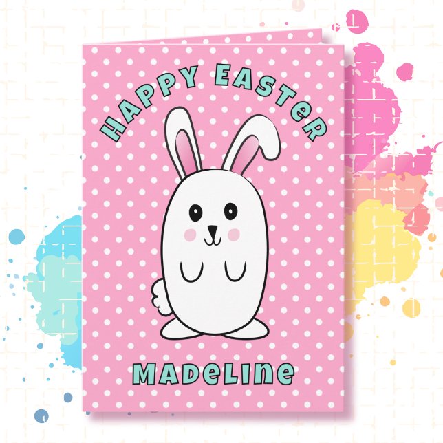 Tarjeta Algunos conejitos te aman la pascua Personalizado  (Subido por el creador)