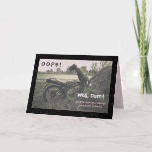 TARJETA "ALGUNOS DÍAS DEBERÍAS QUEDARTE EN LA CAMA"