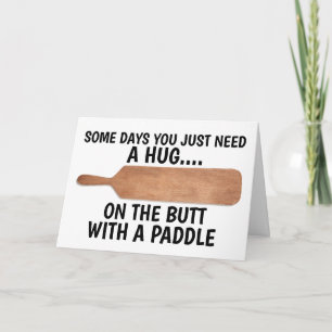 TARJETA ALGUNOS DÍAS SOLO NECESITAS UN ABRAZO EN BUTT CON