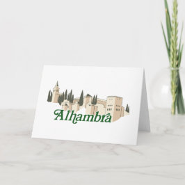 Tarjeta Alhambra