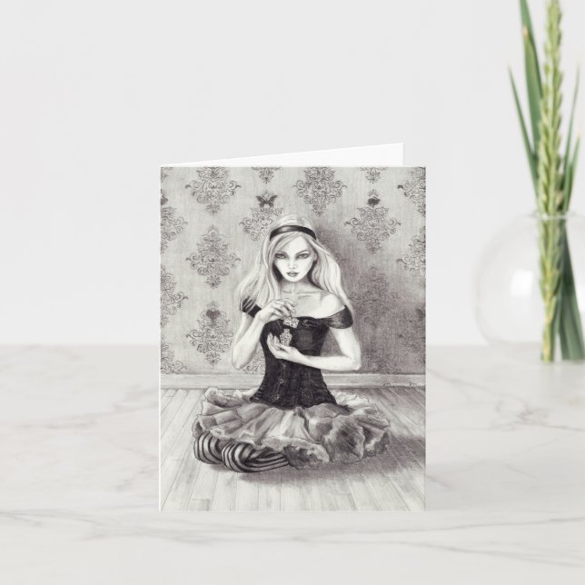 Tarjeta Alice - Notecard (Anverso)