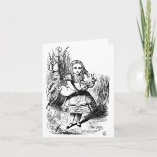 Tarjeta Alicia con cerdo