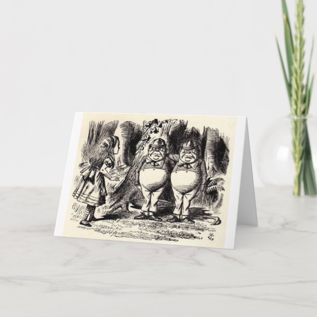 Tarjeta Alicia en el país de las maravillas: Vuelta ligera (Anverso)