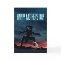 Tarjeta Alien Happy Mother's Day
