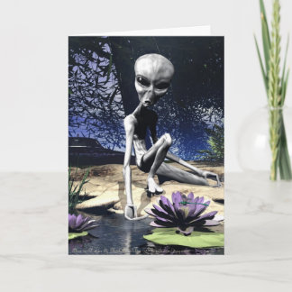 Tarjeta Alienígenas en la naturaleza