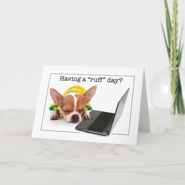 Tarjeta Aliento Trabajando Desde Empleados Domésticos Funn (Anverso)