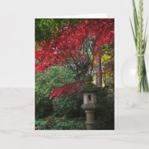 Tarjeta Alimentador de aves japonés