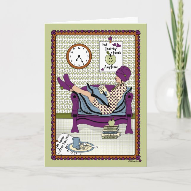 Tarjeta ALIMENTAR SU MEND_A_Greeting (Anverso)