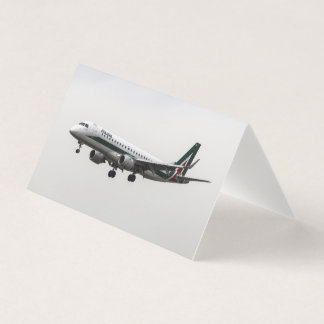 Tarjeta Alitalia Embraer 190