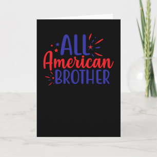 Tarjeta All American Brother