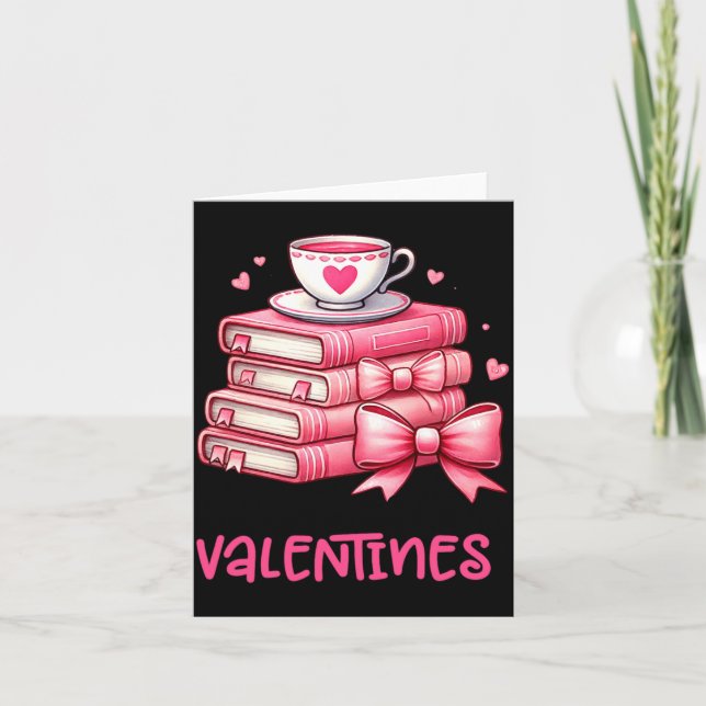 Tarjeta All Booked For Valentines Book Reading Bookworm Ne (Anverso)