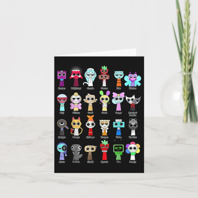 Tarjeta All Dandys World Toys Dandys World Characters Kids (Anverso)