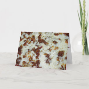 Tarjeta "All Meat" Get Well Card