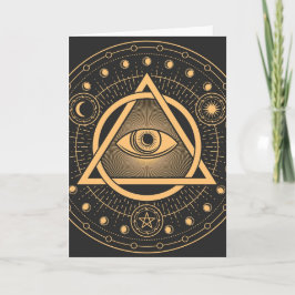 Tarjeta All Seeing Eye Blank