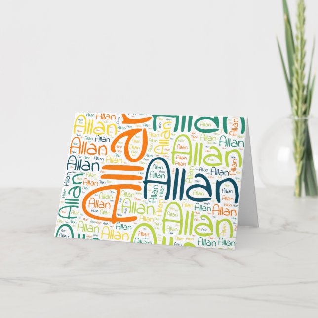 Tarjeta Allan (Anverso)