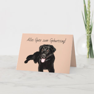 Tarjeta Alles Gute zum Geburtstag - Cumpleaños Alemán