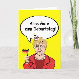 Tarjeta Alles Gute zum Geburtstag - cumpleaños de Angela M