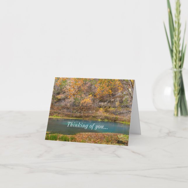 Tarjeta Alley Spring View Thing Of You Card (Anverso)