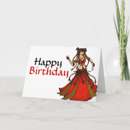 Tarjeta Alliecat Tribal belly Dancer