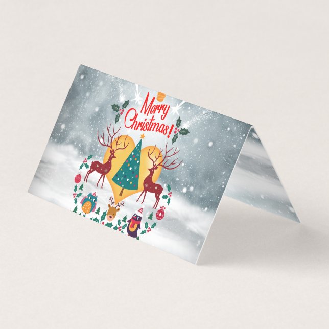 Tarjeta Alma de Navidad (Anverso)