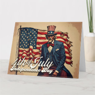 Tarjeta Alma orgullosa del 4 de julio