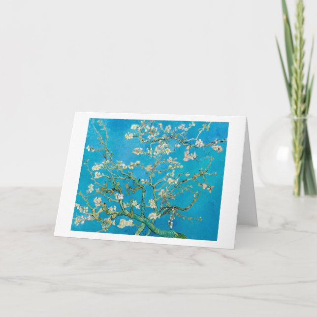 Tarjeta Almond Blossom, Vincent van Gogh (Anverso)