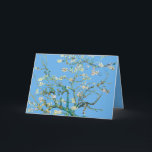 Tarjeta Almond Blossom Vincent Van Gogh<br><div class="desc">Florencia de almendras de Vincent van Gogh con impresionantes colores verdes y azules.</div>