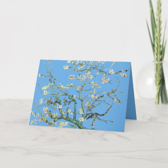 Tarjeta Almond Blossom Vincent Van Gogh (Anverso)