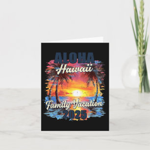 Tarjeta Aloha Hawaii 2025