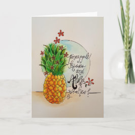 Tarjeta Aloha Pineapple