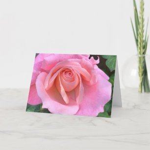 Tarjeta Alojamiento rosa rosado