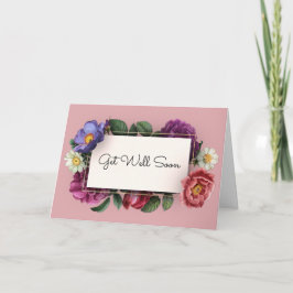 Tarjeta Alójese bien pronto con la cosecha de los marcos d