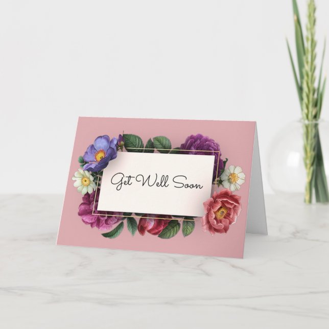 Tarjeta Alójese bien pronto con la cosecha de los marcos d (Anverso)