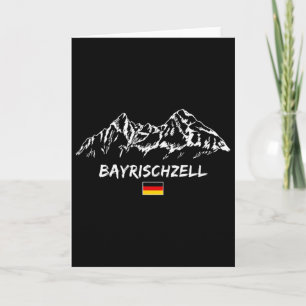 Tarjeta Alpen Bergpanorama Vacaciones de Esquí Apres-ski Y