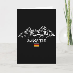Tarjeta Alpen Bergpanorama Vacaciones de Esquí Apres-ski Z