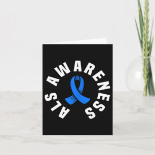 Tarjeta Als Awareness Pocket Usa Als De Cinta Azul