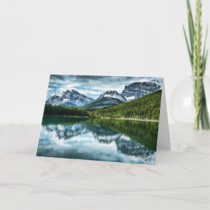 Tarjeta Alta reflexión del lago