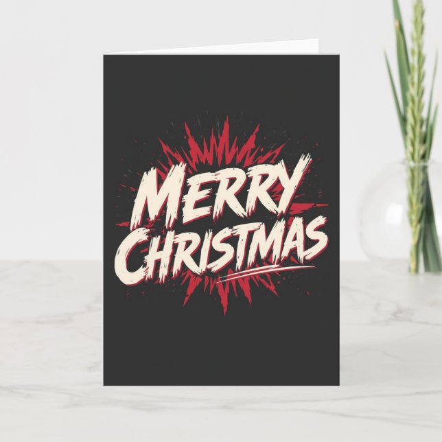 Tarjeta alternative christmas card (Anverso)