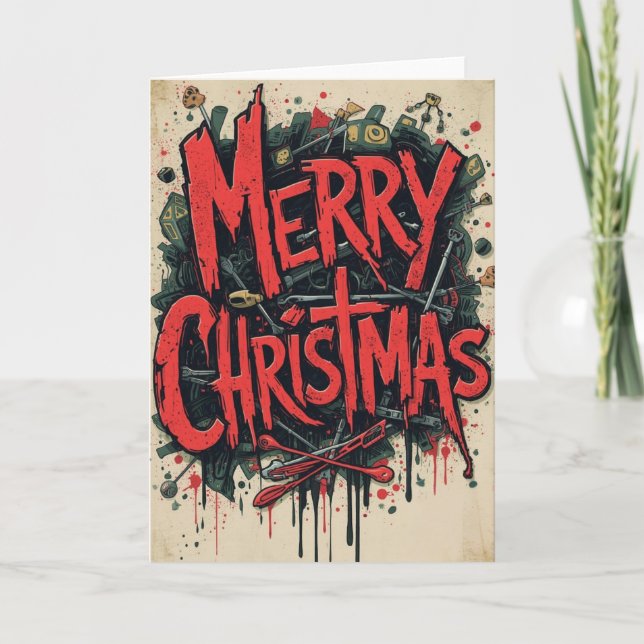 Tarjeta alternative christmas card (Anverso)