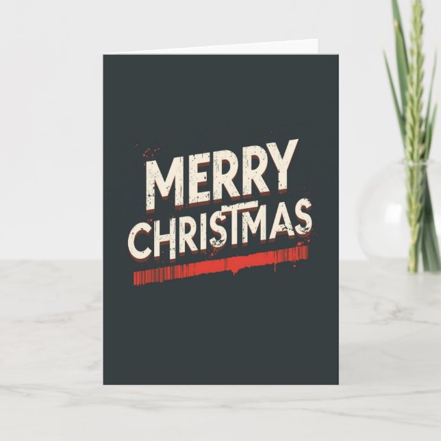 Tarjeta alternative christmas cards (Anverso)