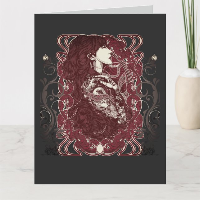 Tarjeta Altes Soul - Eine Viktorianische Altersrente (Anverso)