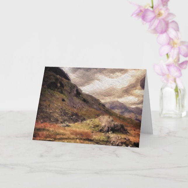 Tarjeta Altiplano escocés (Orquídea)