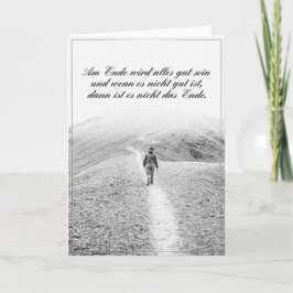 Tarjeta Am Ende wird alles gut sein