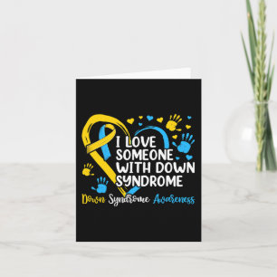 Tarjeta Ama A Alguien Con Síndrome De Down