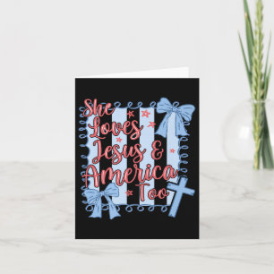 Tarjeta Ama a Jesús y a Dios; Norteamérica cristiana 4 de