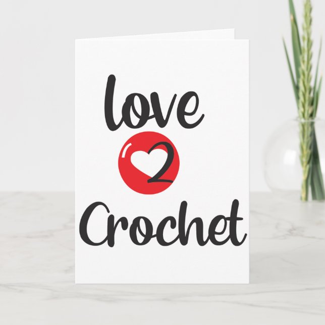 Tarjeta Ama Crochet (Anverso)