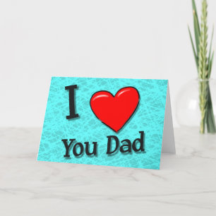 Tarjeta Ama el Día de los Padres